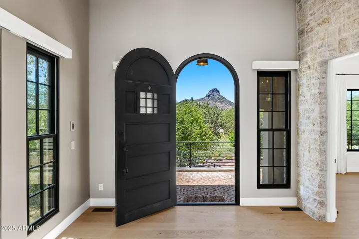 Foyer with Thumb Butte Views