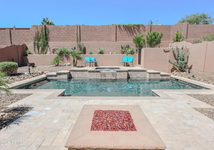 Private Backyard with Heated Pool and Spa + Gas Firepit!