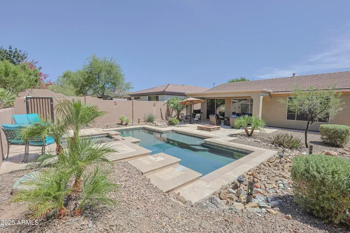 Private Backyard with Pool and Spa