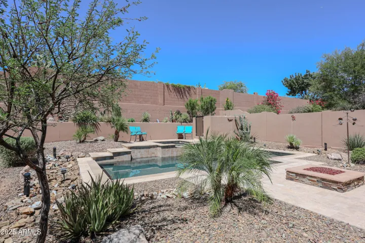 Private Backyard with Pool and Spa
