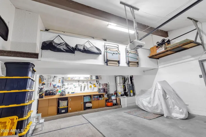 Vaulted With Storage Loft Above