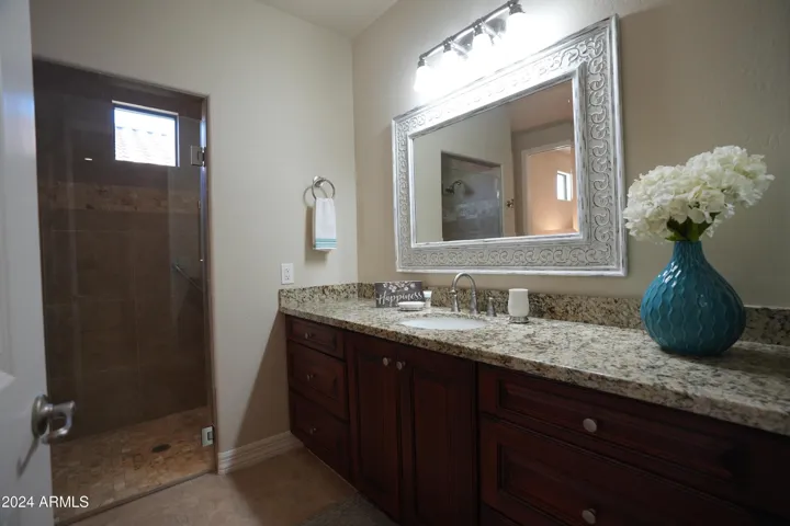 roomy bathroom vanity