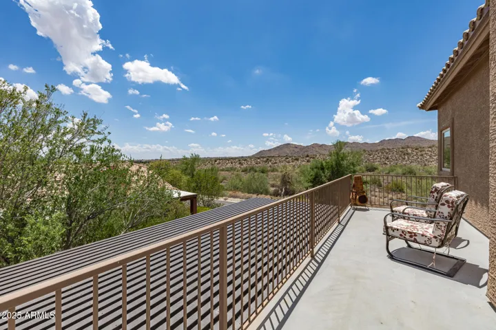 Large Balcony with incredible views