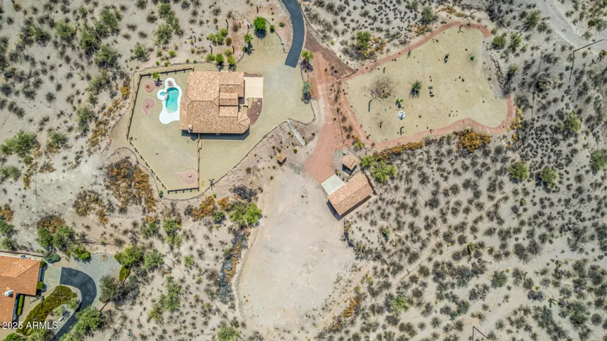 Full view of all 3 lots - & house ALL ACREAGE house & 2 build-able lots w/water & electric - APN# 505-05-002X - 505-05-002U-505-05-002Y Bulk SALE