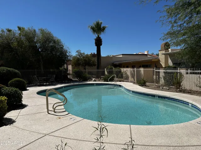 Exclusive Community Pool #CarefreeLiving #ArizonaLuxuryRental #SeasonalLuxuryHome #VacationInStyle