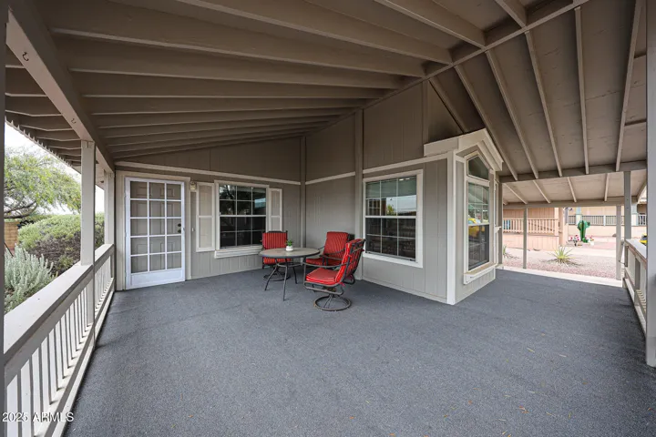 Cute covered porch