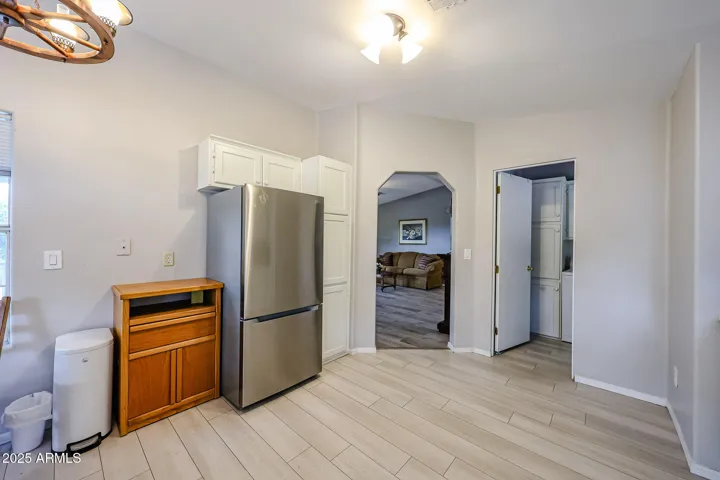 Room for large refridgerator