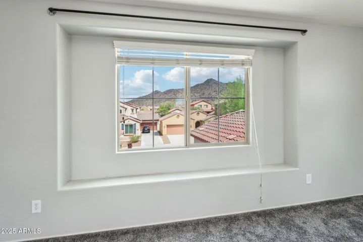 mountain views from 4th bedroom