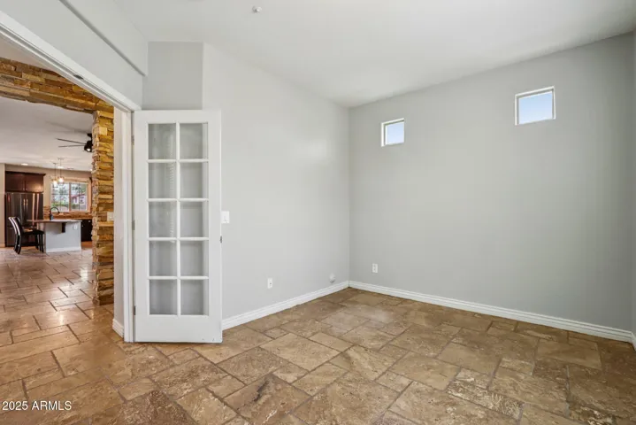 downstairs den/office