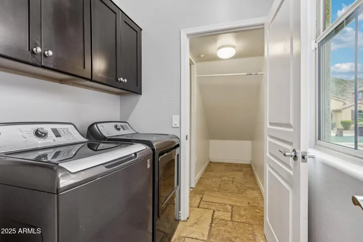 laundry and storage