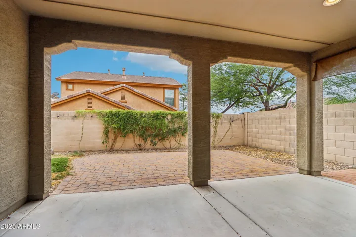 backyard covered patio