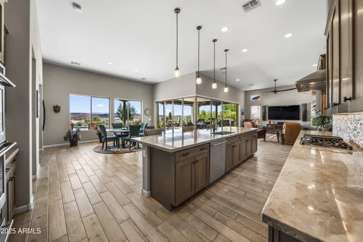 Very open floorplan