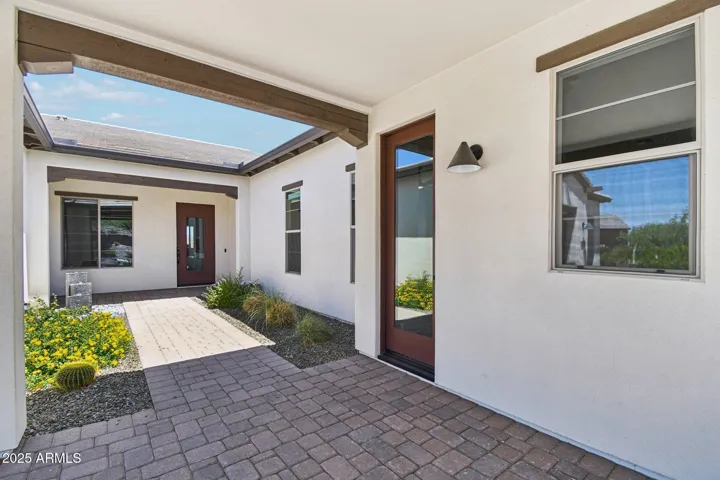 Separate entrance to the Casita, which is also connected to the house.