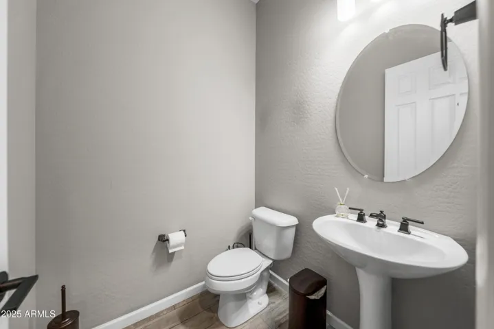 Half Bath in main area