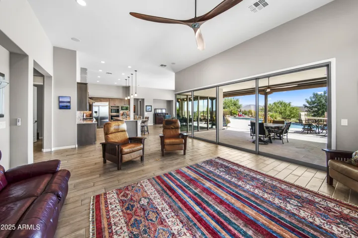 Greatroom open to Kitchen