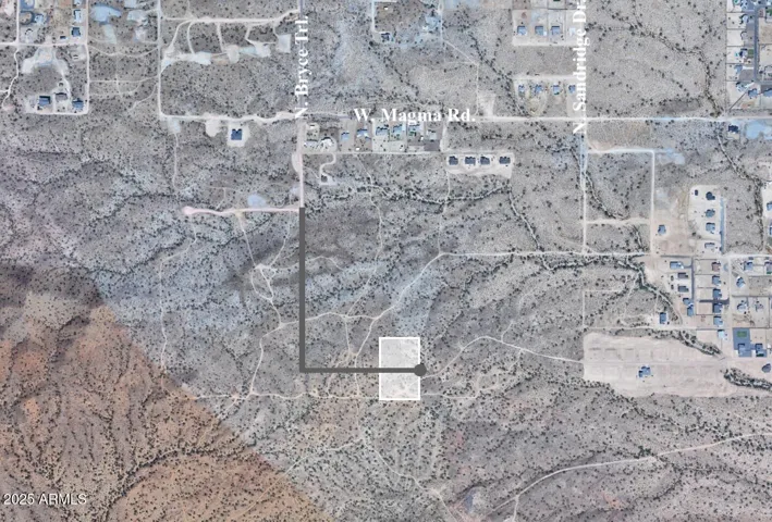 Great 5 acre piece with mountain views. Can be split into 4 lots