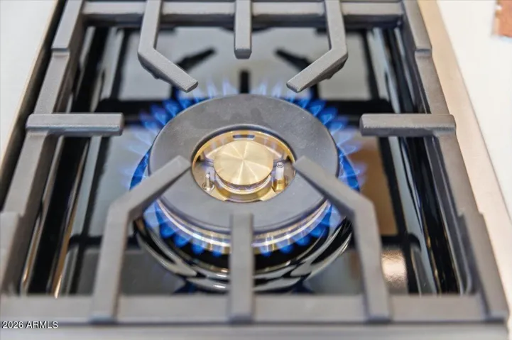 Monogram burners are constructed of 100% brass, embracing the natural thermal properties of this premium quality material.