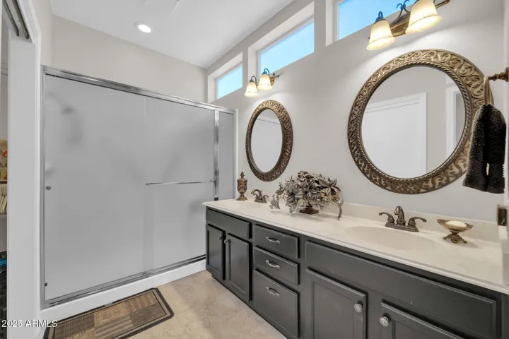 DOUBLE SINKS AND PRIVATE TOILET ROOM
