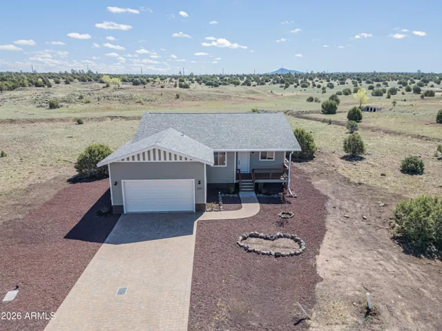Aerial View front of home