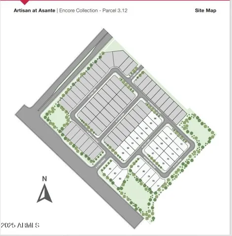 Artisan at Asante Encore - Site Map