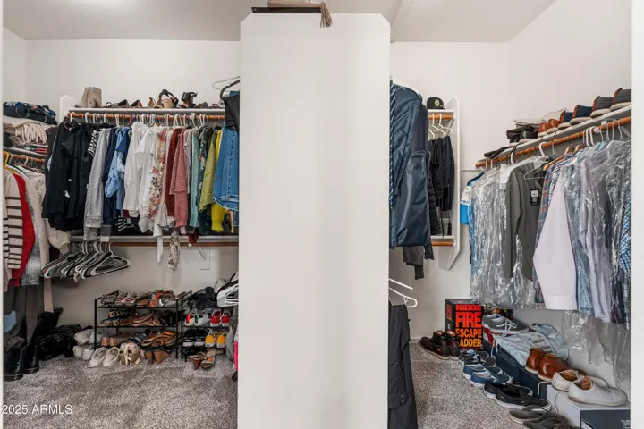 Primary Large Walk-In Closet