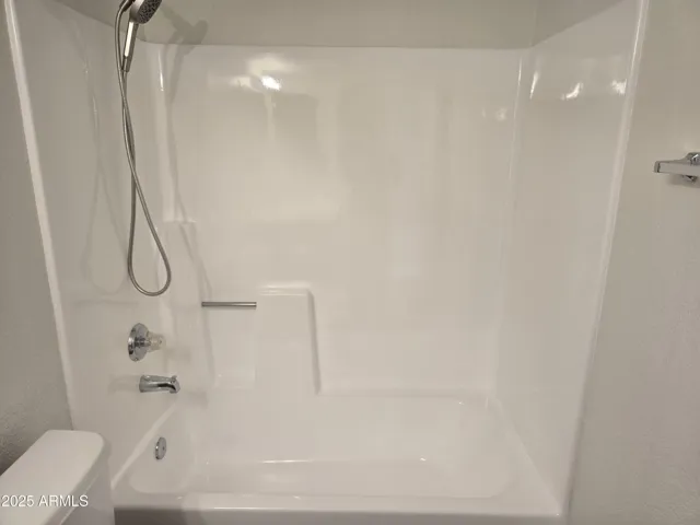 Newly finished tub/shower