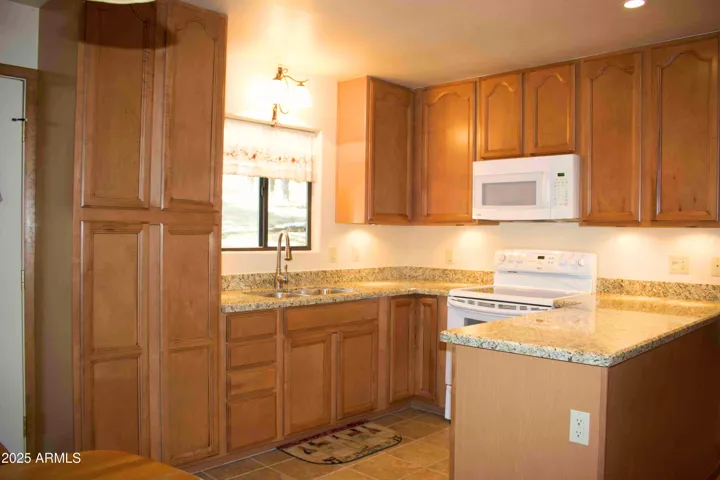 Lots of cabinet storage