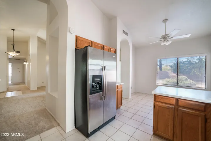 Grocery storage and meal prep are a breeze in this kitchen.