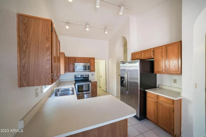 Enjoy updated and modern appliances in your kitchen.