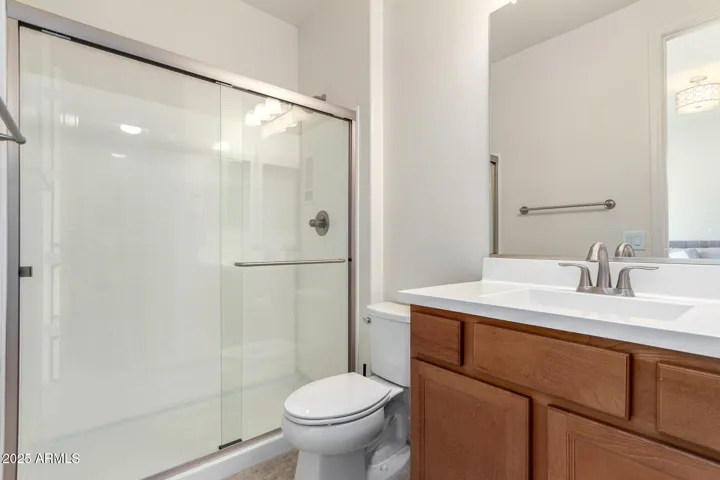 Full bathroom in casita