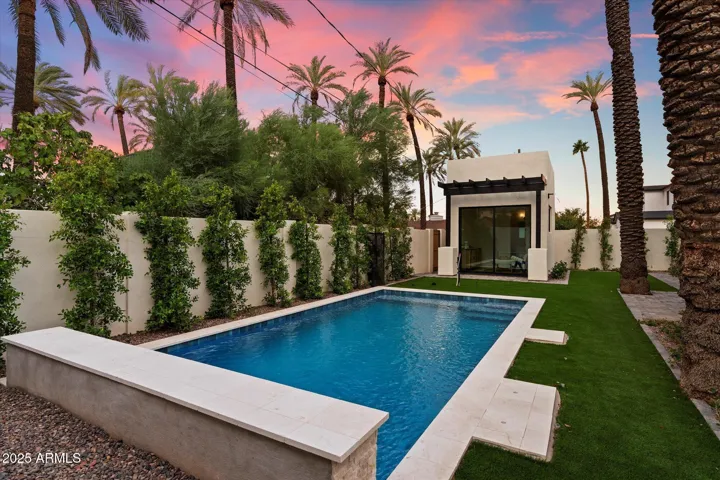 POOL WITH WATERFALL
