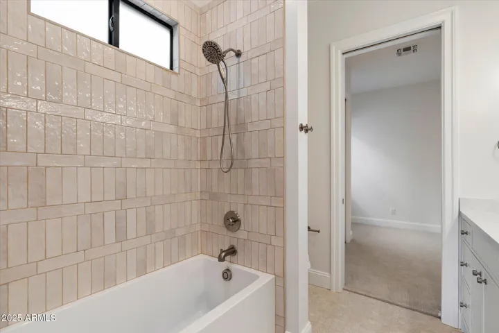 SHARED BATHROOM WITH BEDROOM 2 & 3