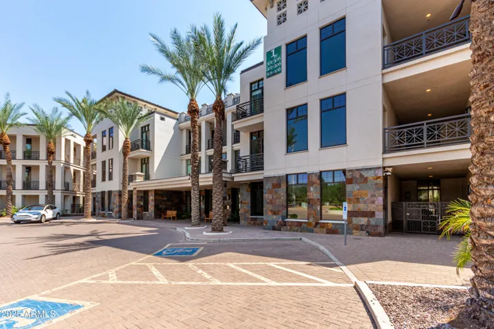 1st Keyed Gate on the right to your personal elevator with only 1 neighbor on your way to unit. Directly up.