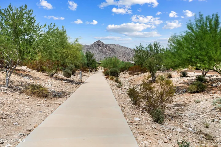 Walking path right out your back door