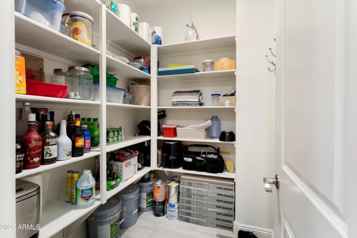 Large walk-in pantry