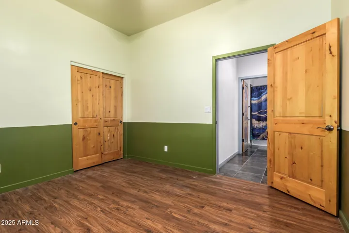 BEDROOM #2- WOOD LAMINATE FLOORING