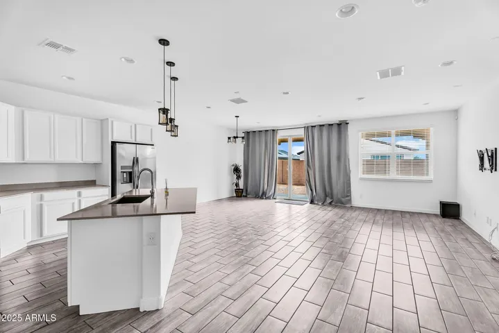 Kitchen and Family Room
