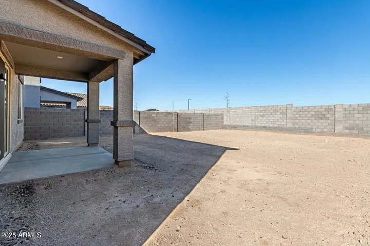 Large Backyard with Covered Patio