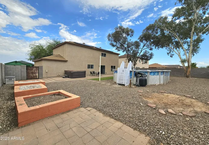 Large lot with endless possibilities.