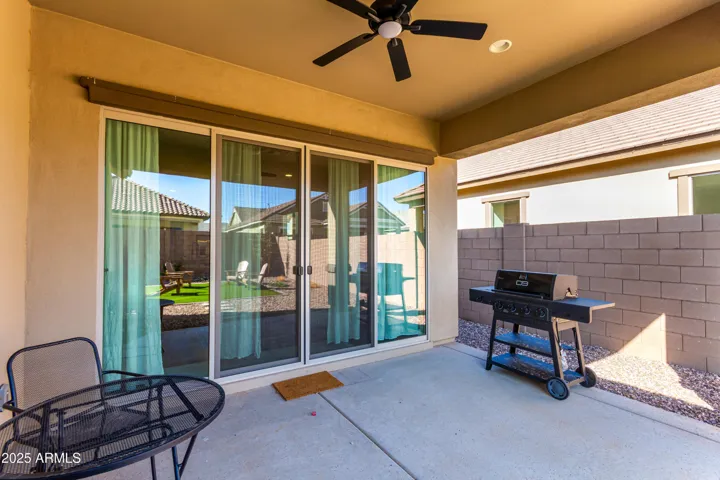 Includes gas BBQ Grill