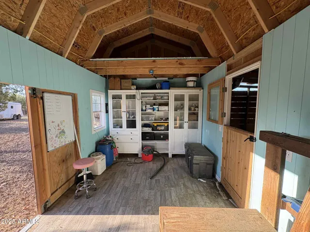 Inside Barn