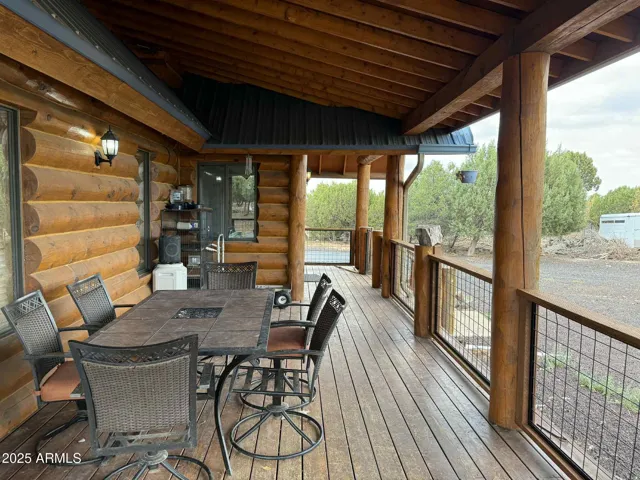 Large wrap around porch