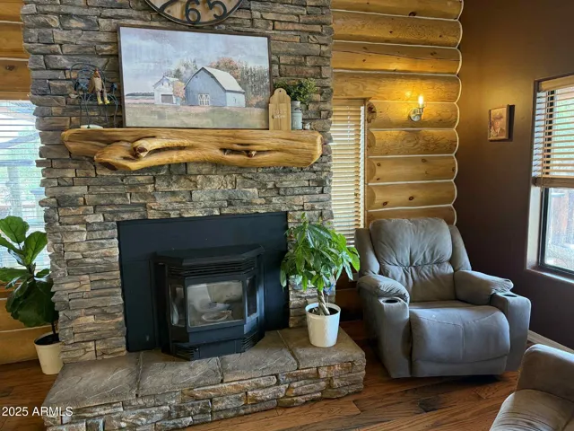 Pellet fireplace
