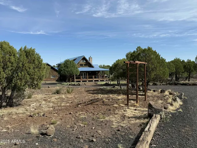 Large driveway
