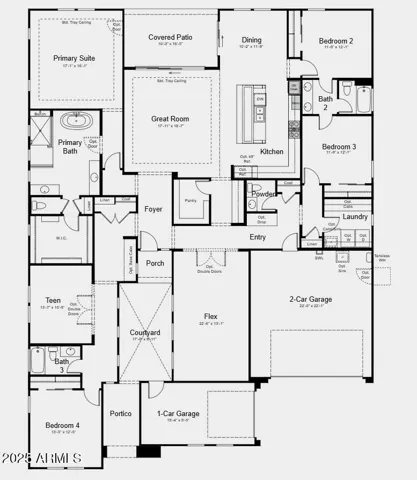 Additional Highlights Include: Gourmet kitchen, multi slider door at great room, garage service door, and double gate.