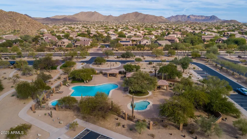 Boulder Mountain Pool near the school