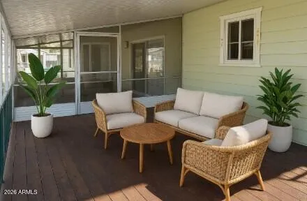 idea #2, virtually staged patio