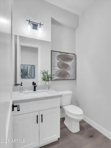 Powder Bath in Entry Hall area