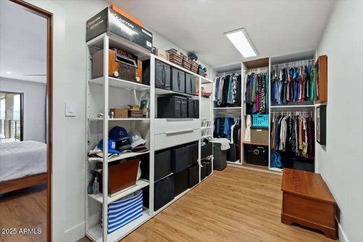 primary closet