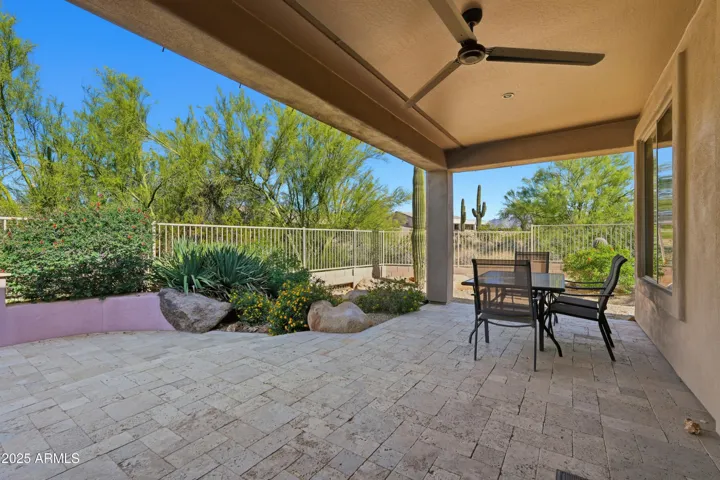 Extended patio